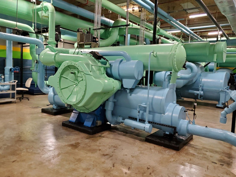 اجزای اصلی چیلر تراکمی و وظایف آن‌ها